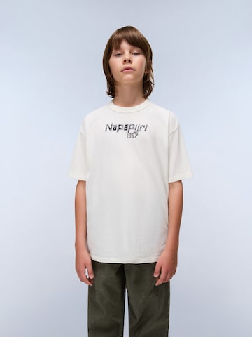 NAPAPIJRI - Camiseta 'Primiero' en blanco: frente