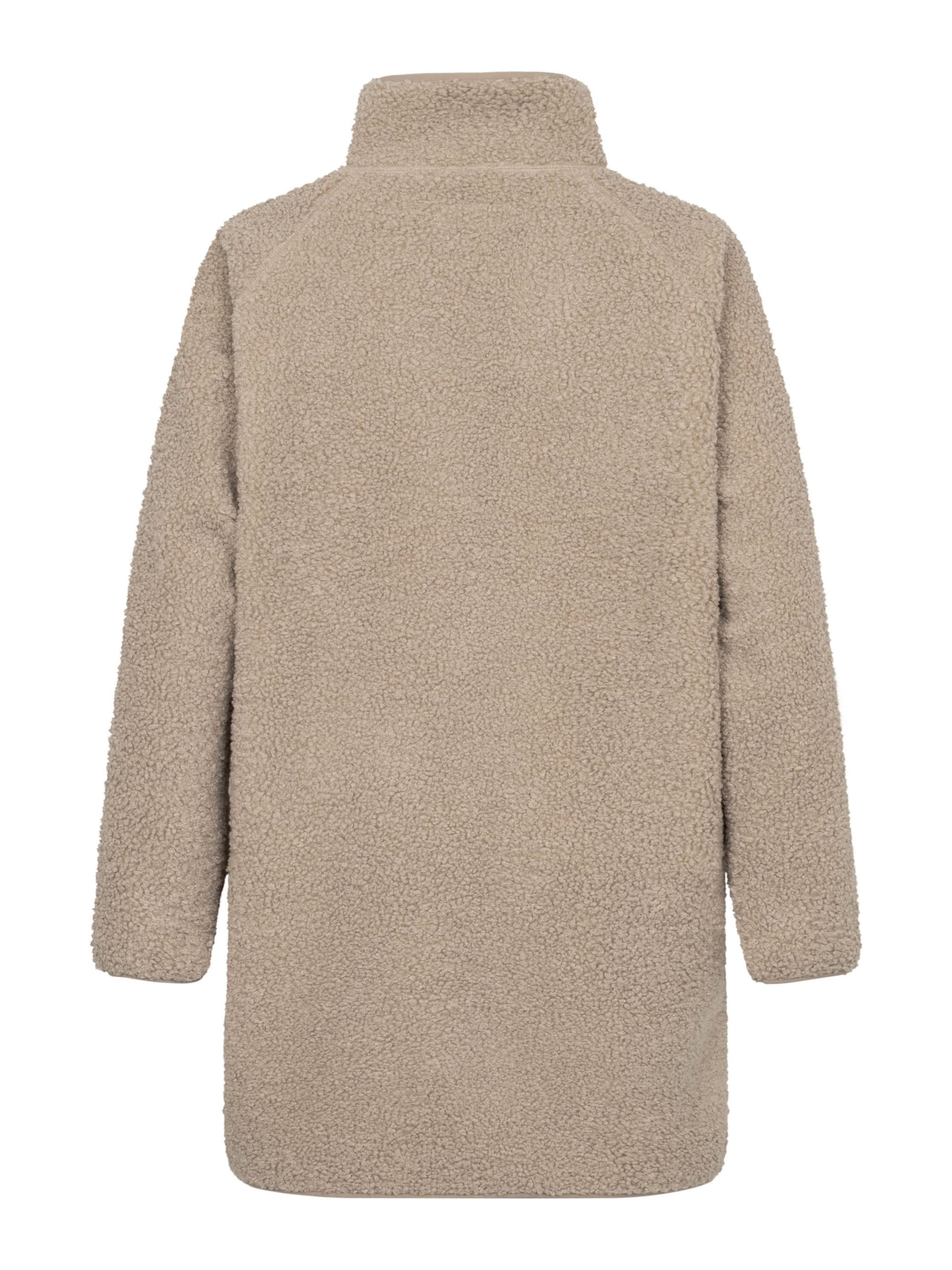Derbe Fleece Jacket 'Kuschelby' in Beige
