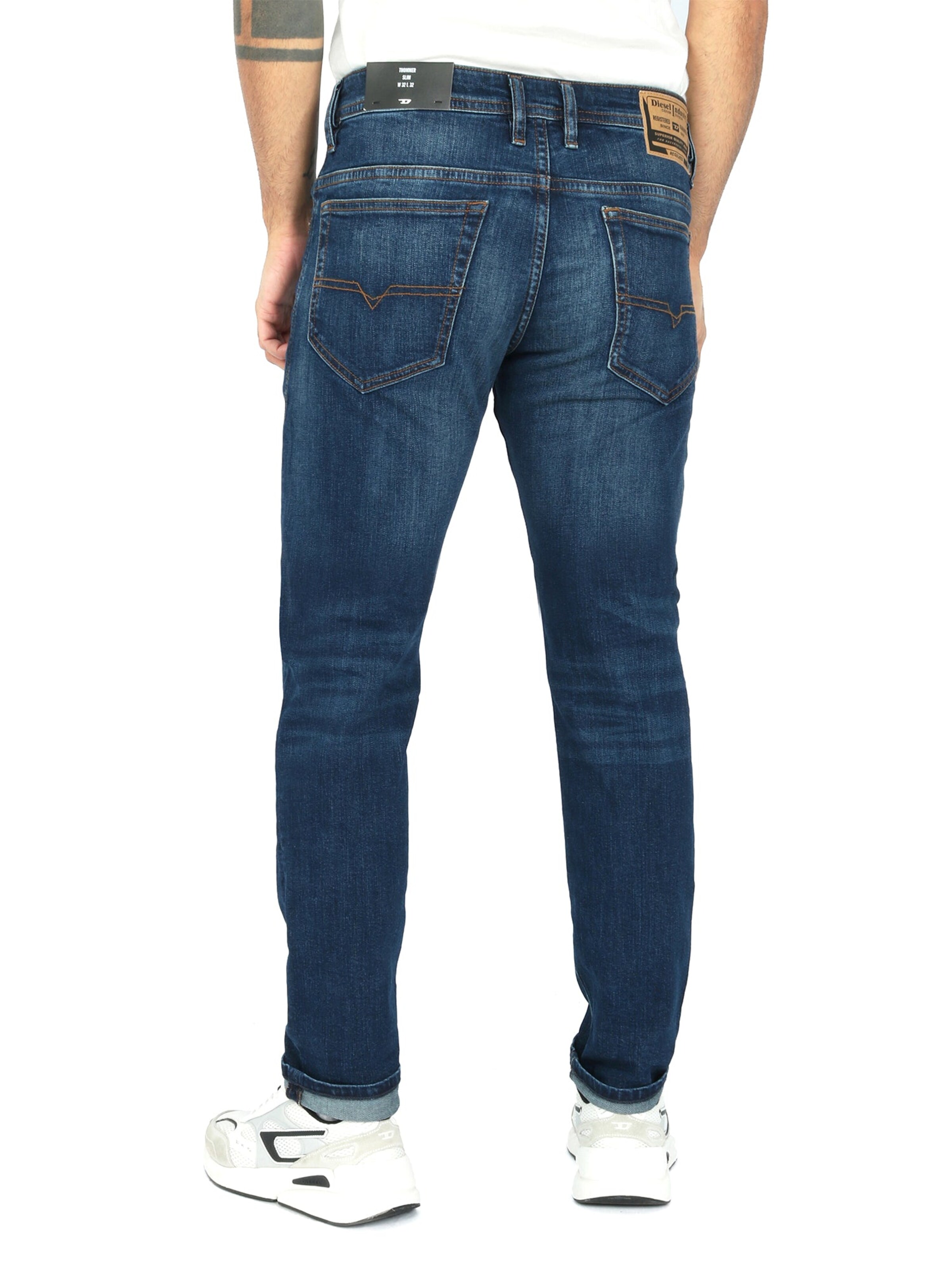 DIESEL Slim fit Jeans 'Thommer RB062' in Blue