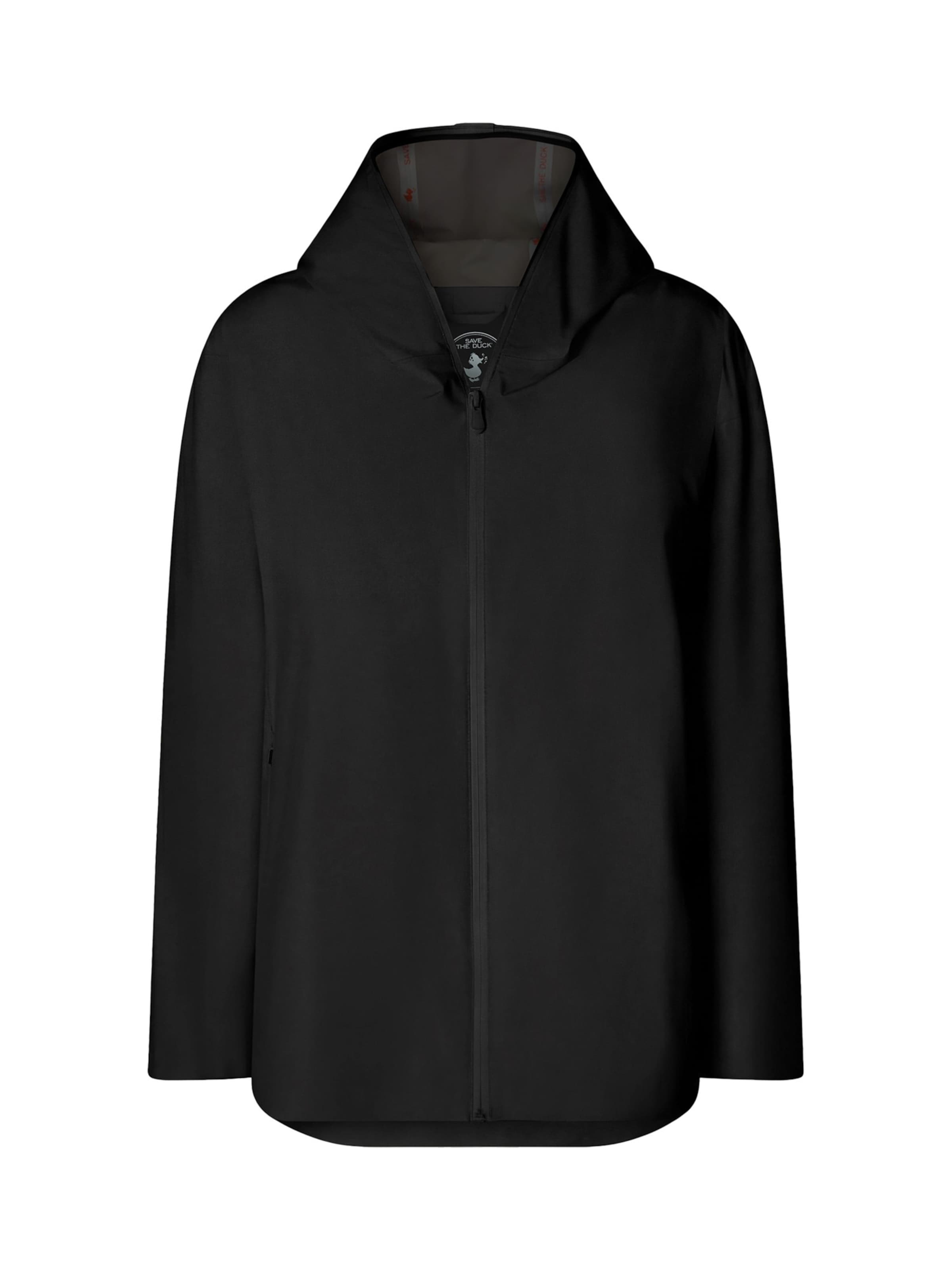 SAVE THE DUCK Between-season jacket 'Dawa' in Black: front