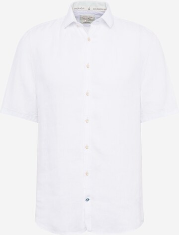 COLOURS & SONS Regular fit Button Up Shirt in White: front