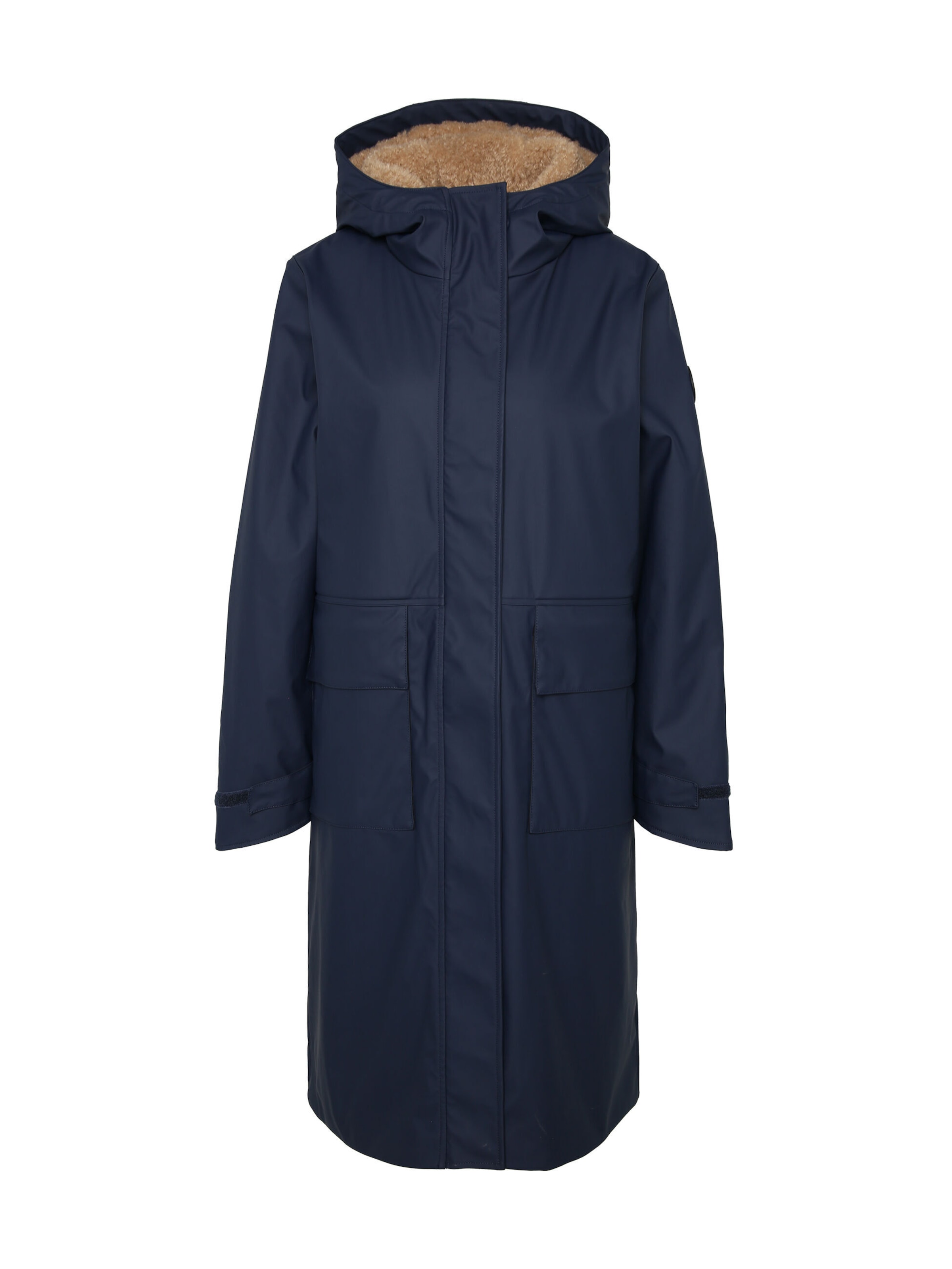 Manteau fonctionnel 'Mola' No. 1 Como en bleu : devant