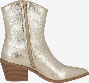 LA STRADA Ankle Boots in Gold