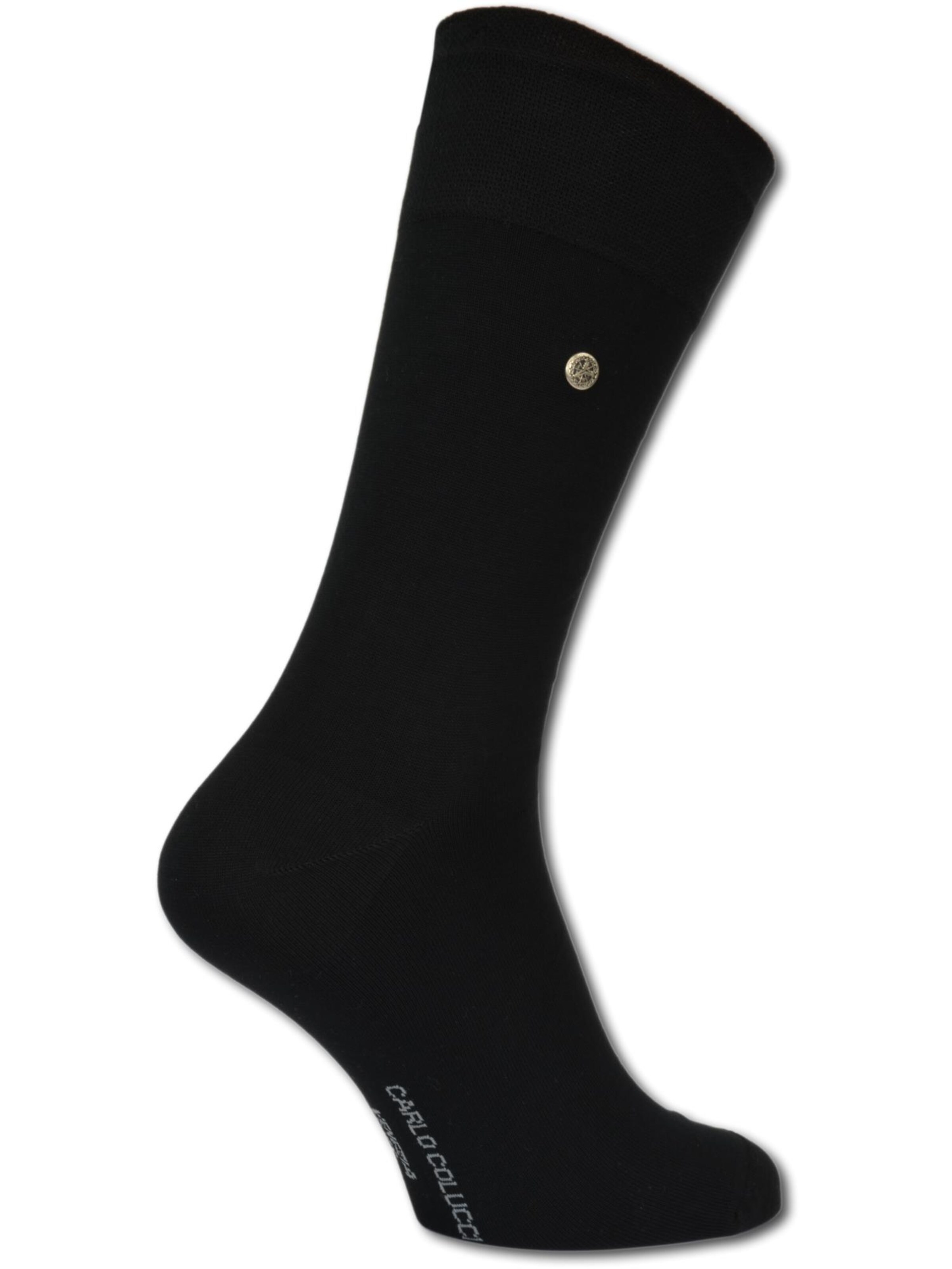 Carlo Colucci Socken 'Firenze' in Schwarz
