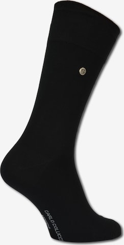 Carlo Colucci Socks 'Firenze' in Black