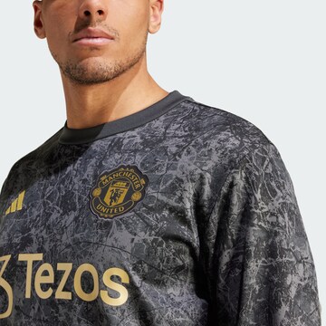 ADIDAS PERFORMANCE Funktionsshirt 'Manchester United Stone Roses Pre-Match' in Schwarz