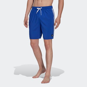 ADIDAS SPORTSWEAR Sportbadeshorts in Blau: predná strana