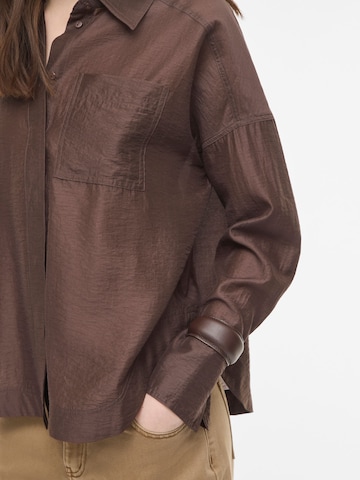 ROUGE EDIT - Blusa en marrón