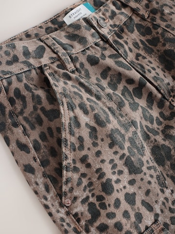 Loosefit Jeans cargo 'Carpenter' di Next in marrone