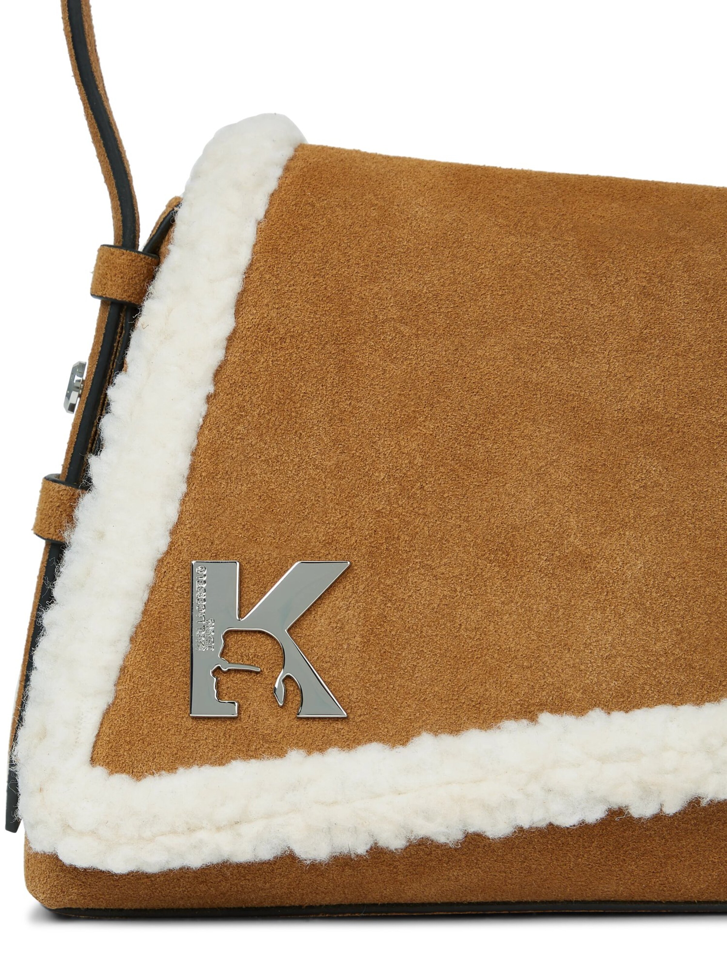 ruda KARL LAGERFELD JEANS Rankinė ant peties 'Geo'