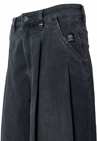 Wide Leg Jean à pince 'Kana' Elias Rumelis en noir