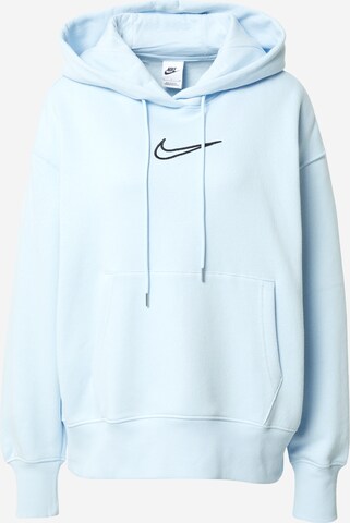 Nike SportswearSweater majica - plava boja: prednji dio