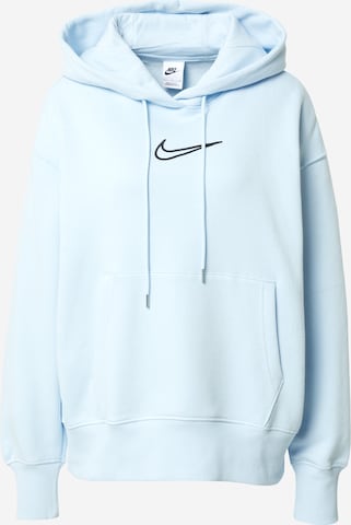 Nike Sportswear Mikina - Modrá: predná strana