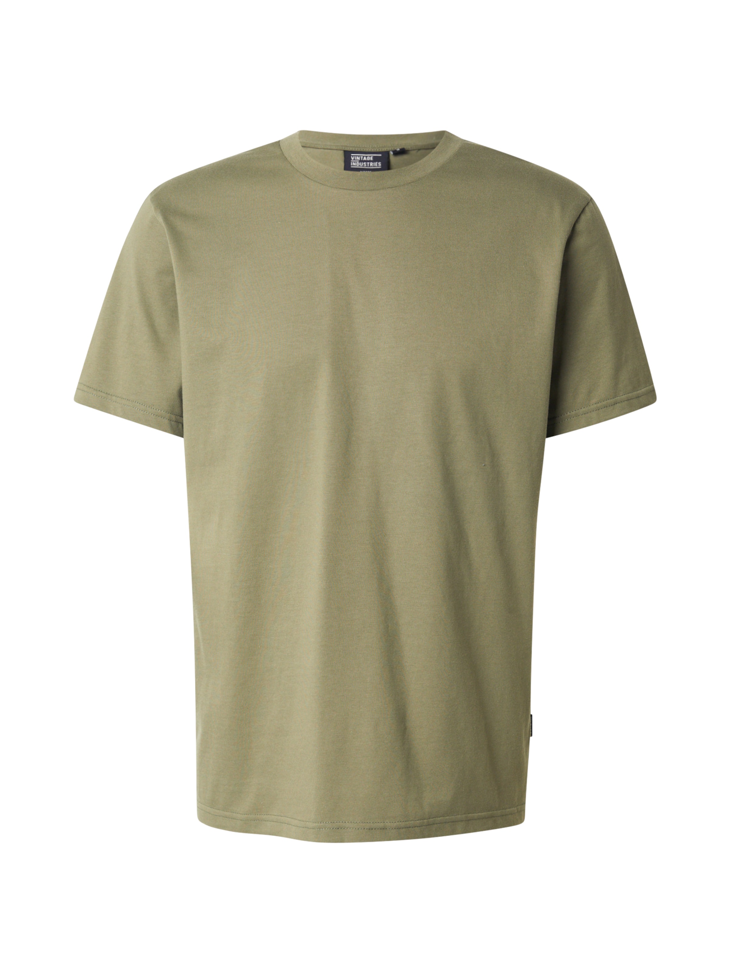 Vintage Industries Μπλουζάκι 'Devin' σε πράσινο: μπροστά