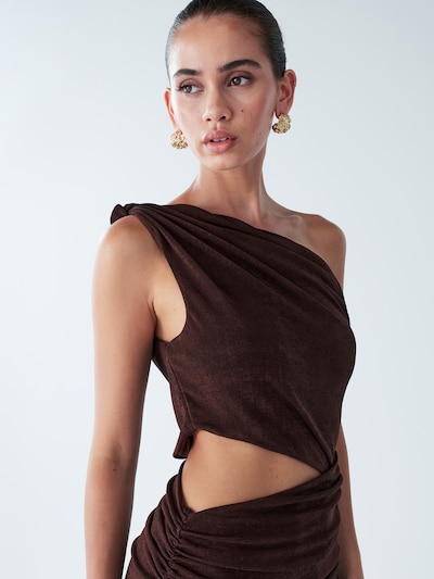 BWLDR Vestido 'Maree' em castanho, Vista do artigo