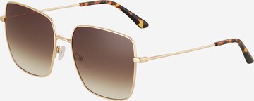 Calvin Klein Sluneční brýle – zlatá: přední strana