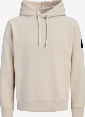 Felpa 'JJCleveland' di JACK & JONES in beige: frontale