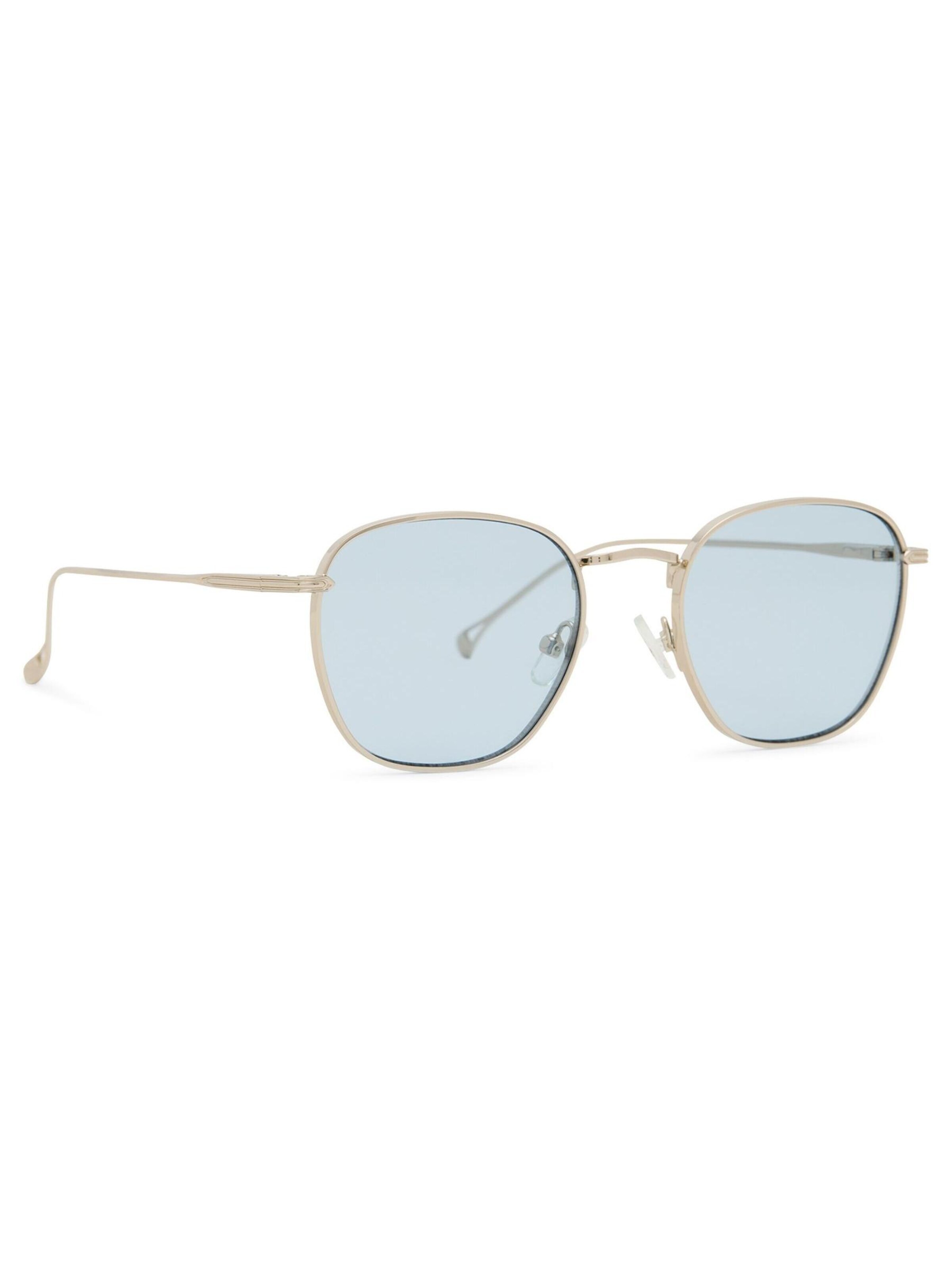 Lunettes de soleil 'Solo-Solis Modern Panto Sonnenbrille' Maxte en bleu