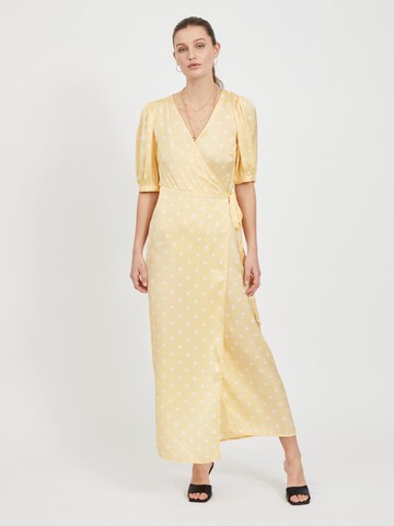 VILA Φόρεμα 'DOLETTA' σε κίτρινο: μπροστά