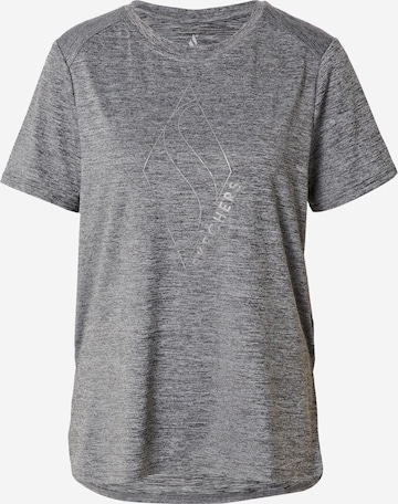 T-shirt fonctionnel Skechers Performance en gris : devant
