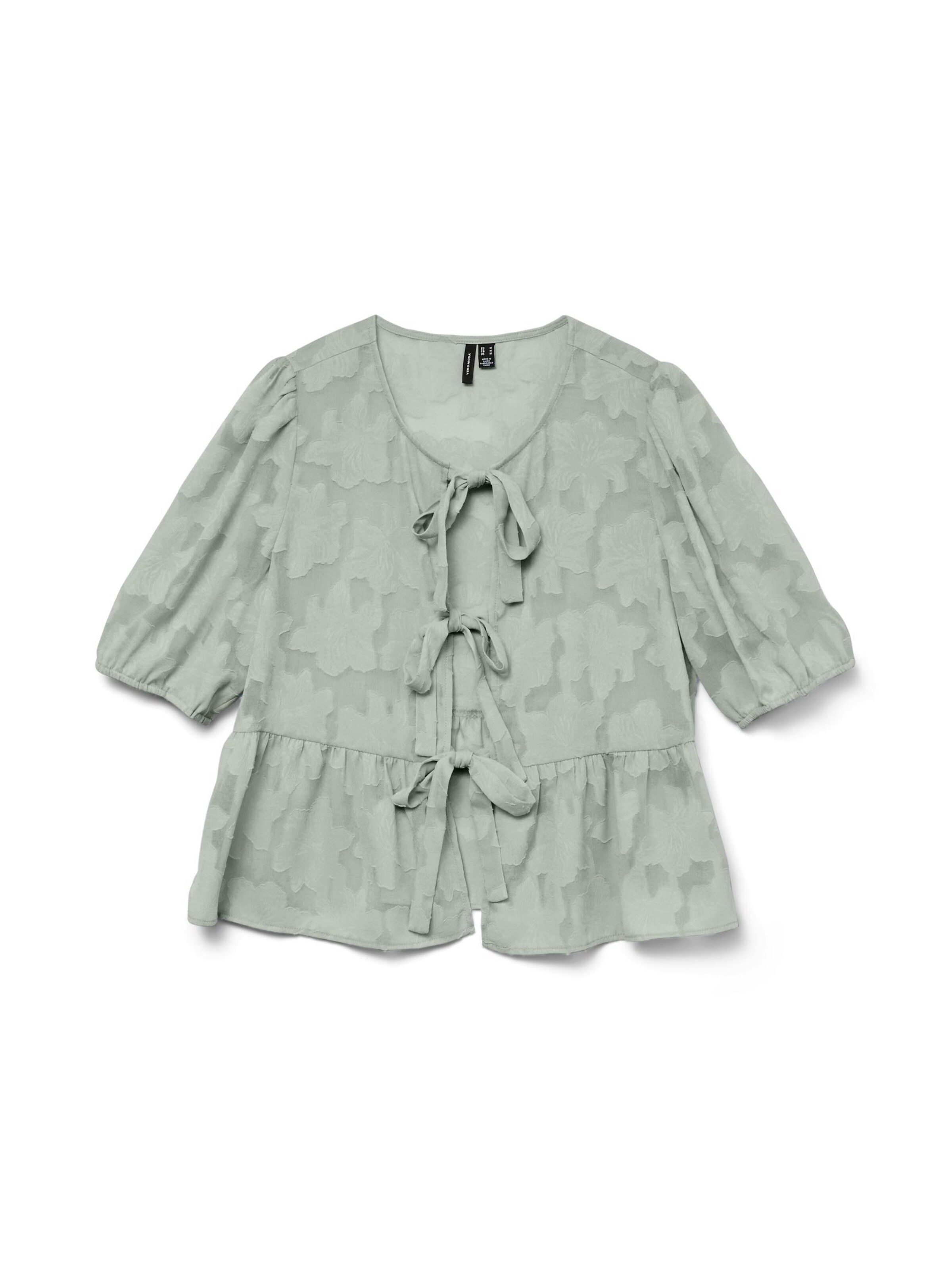 VERO MODA Bluse 'VMGabi' in Grau: Vorderseite