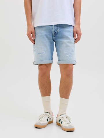 JACK & JONES Regular Jeans 'JJIRick JJCole' in Blue: front