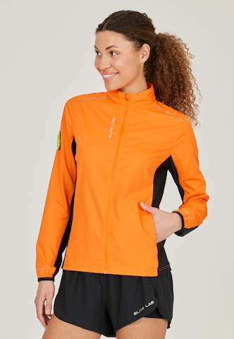 ELITE LAB Athletic Jacket 'Shell X1 Elite' in Orange: front