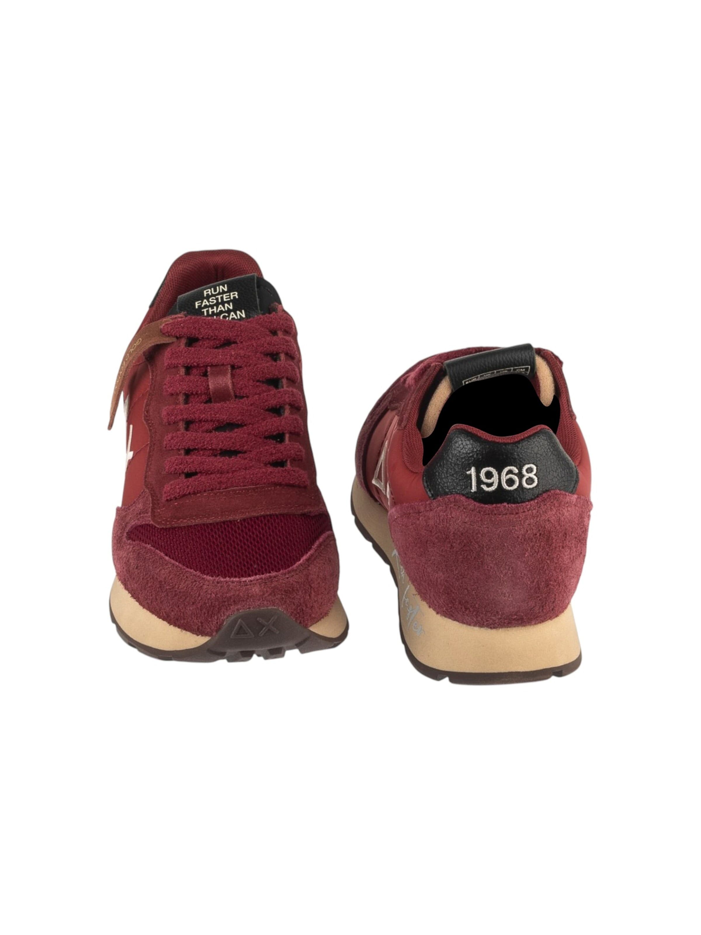 SUN68 Sneakers laag 'SUN68 Tom Vintage' in Rood