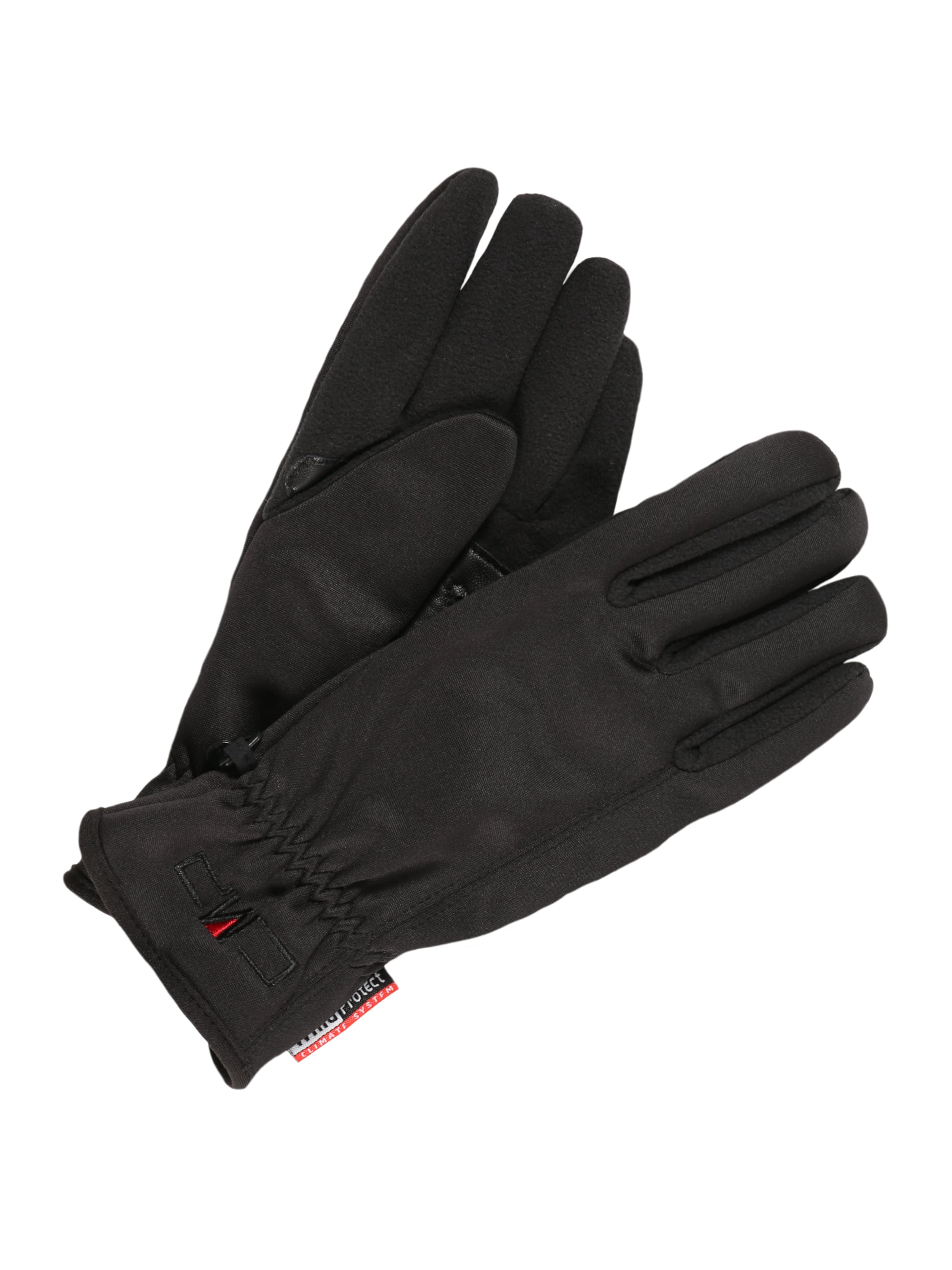 CMP Athletic Gloves in Black: front