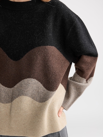 Yahmo Oversizepullover 'Lani' in Beige