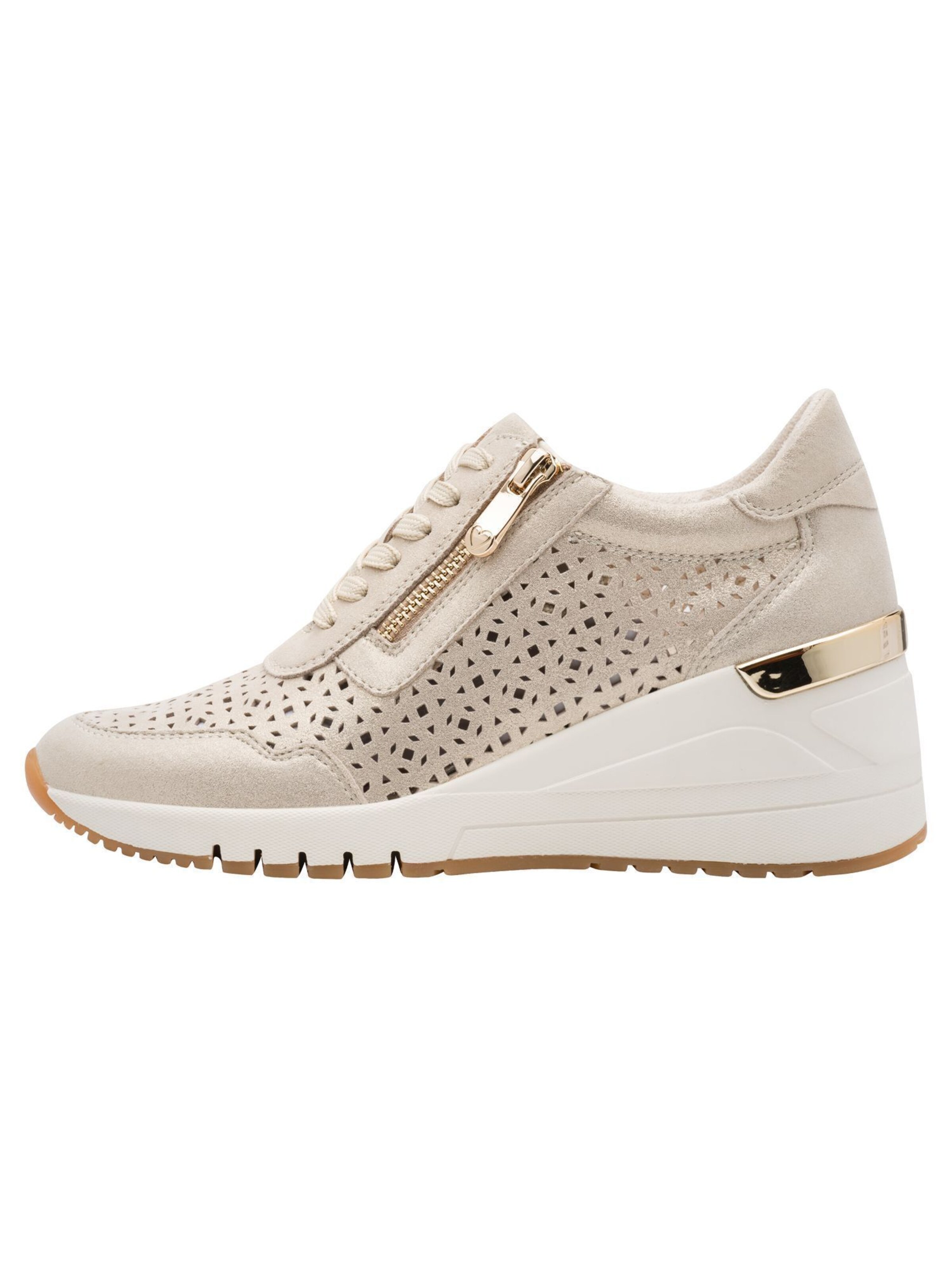 MARCO TOZZI Sneakers laag in Beige