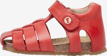 Falcotto Open shoes 'ALBY' in Red: front