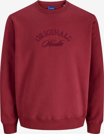 Sweat-shirt JACK & JONES en rouge : devant