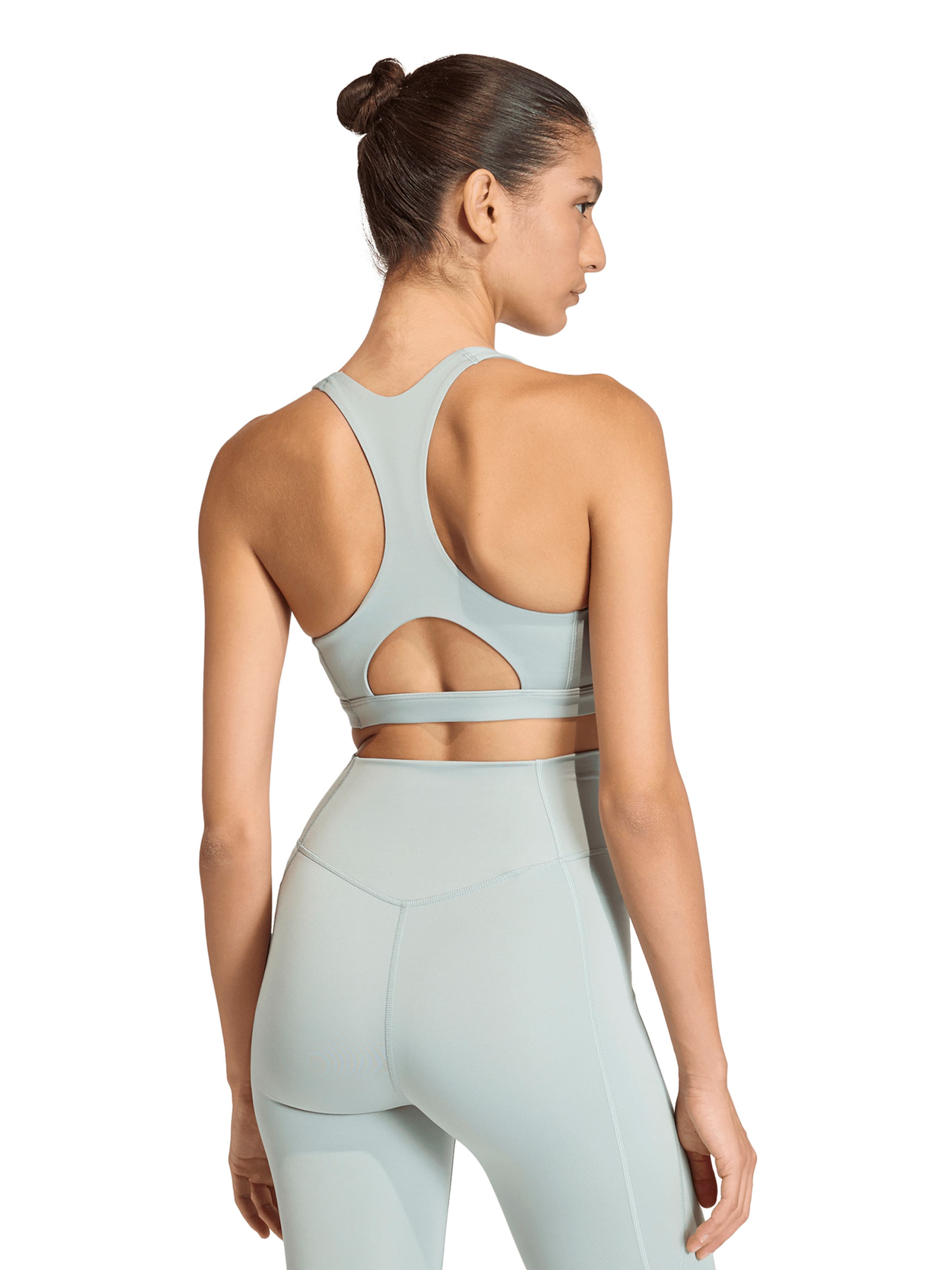 ADIDAS PERFORMANCE Bustier Sportmelltartók - zöld: hátul