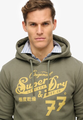 Superdry Sweatshirt in Groen