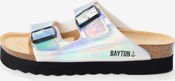 Bayton Pantoletter 'Atlas' i lilla: forside