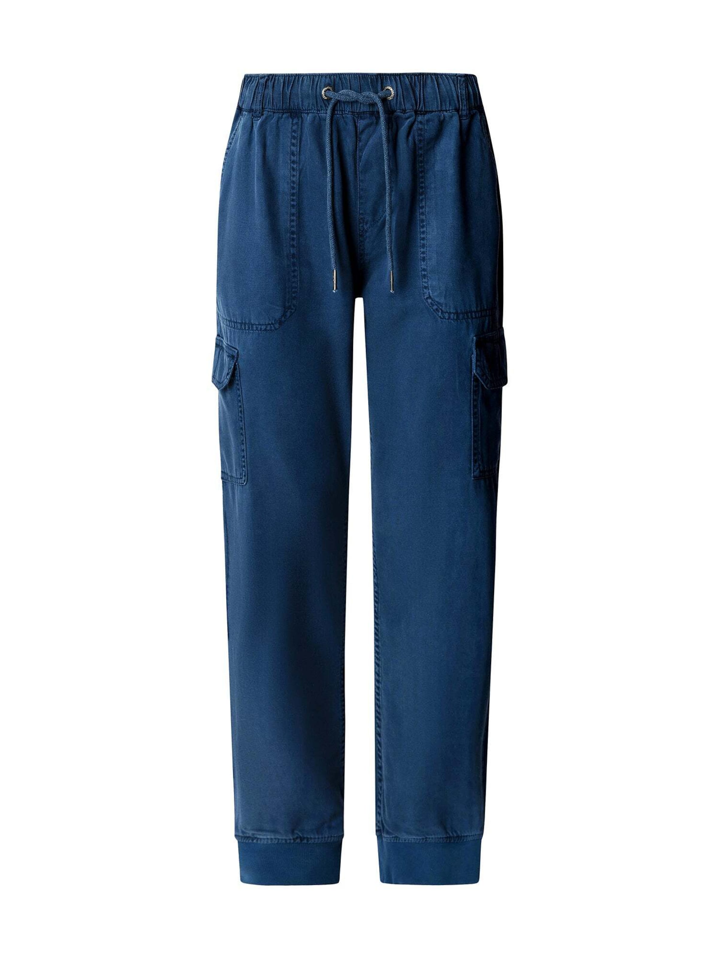 Pantalon cargo Pepe Jeans en bleu : devant