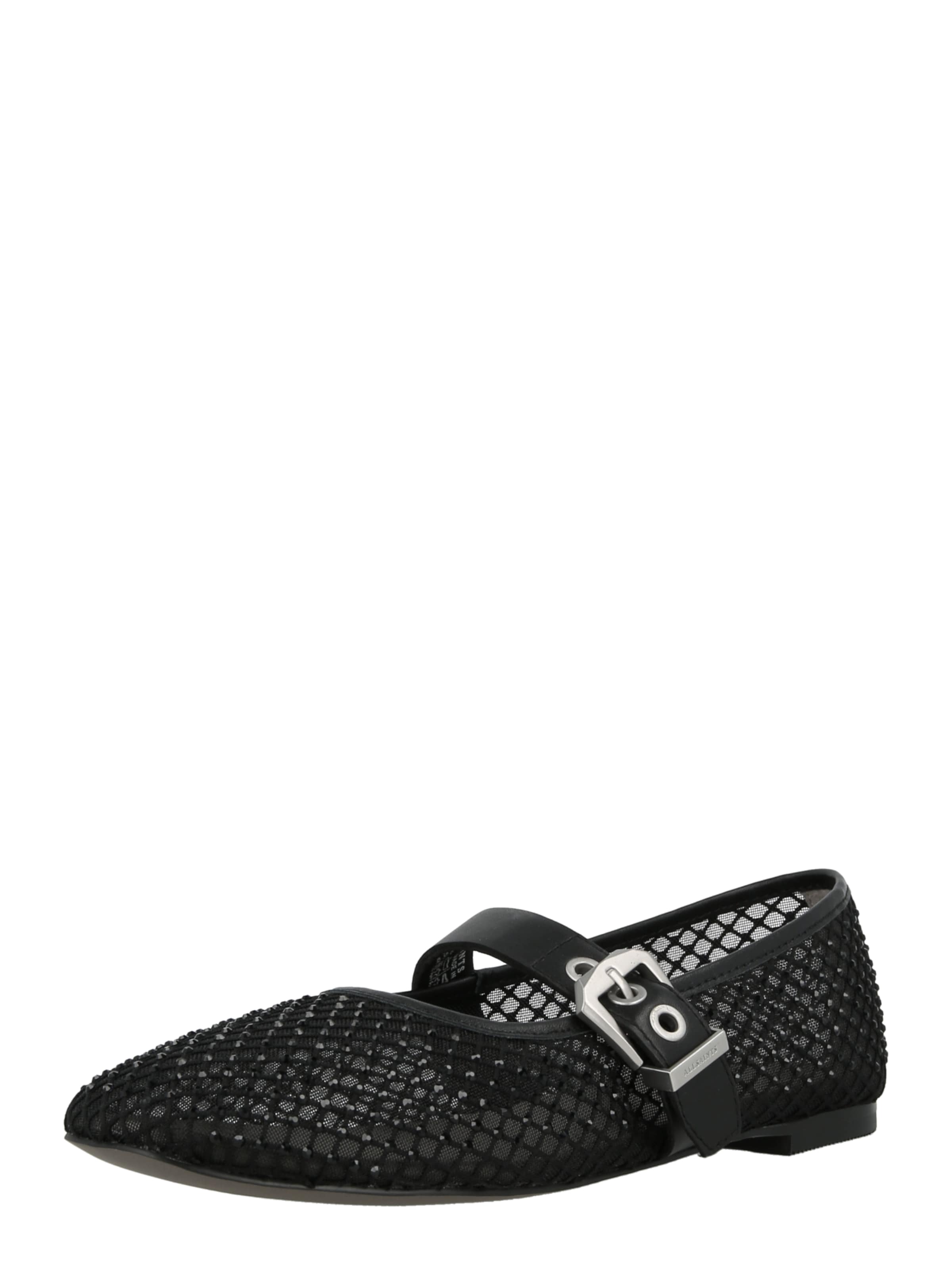 AllSaints Odprte balerinke 'HOLLY' | črna barva: sprednja stran