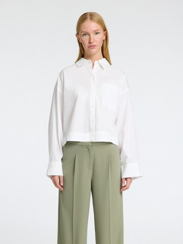 SELECTED FEMME Bluse 'Fastha' i hvid: forside