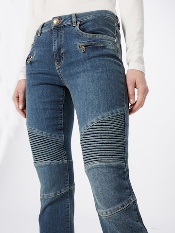 Slimfit Jeans de la MOS MOSH pe albastru