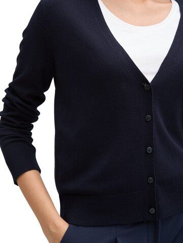 TOM TAILOR Strickjacke in Blau