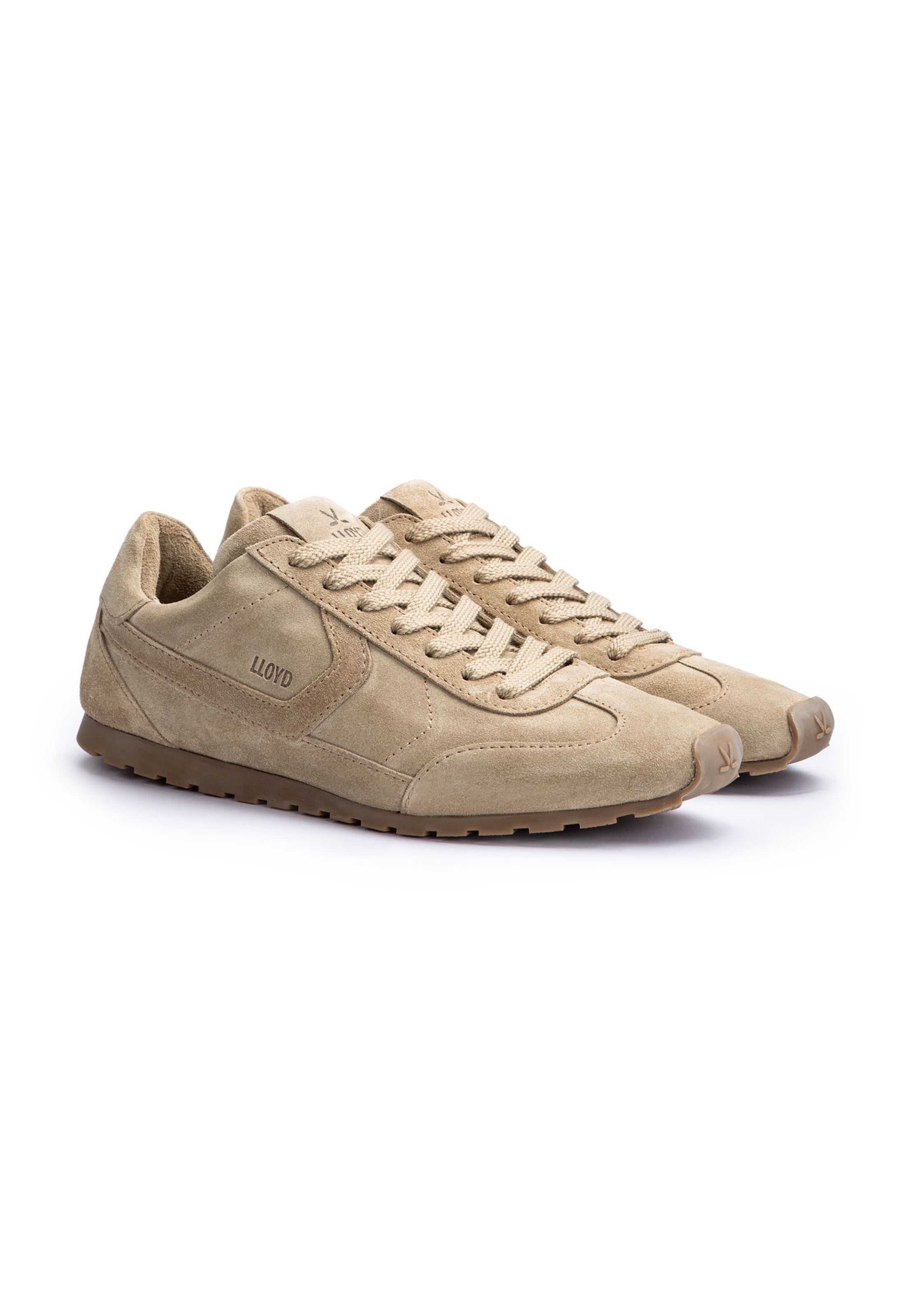LLOYD Platform trainers in Beige