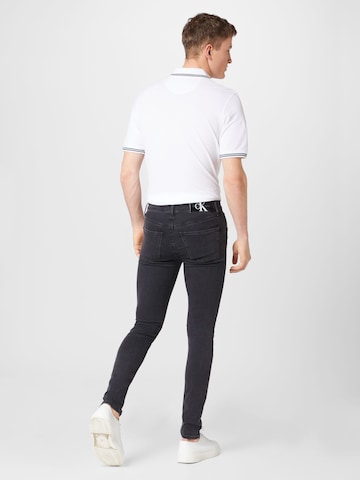 Calvin Klein Jeans Скинни Джинсы в Серый