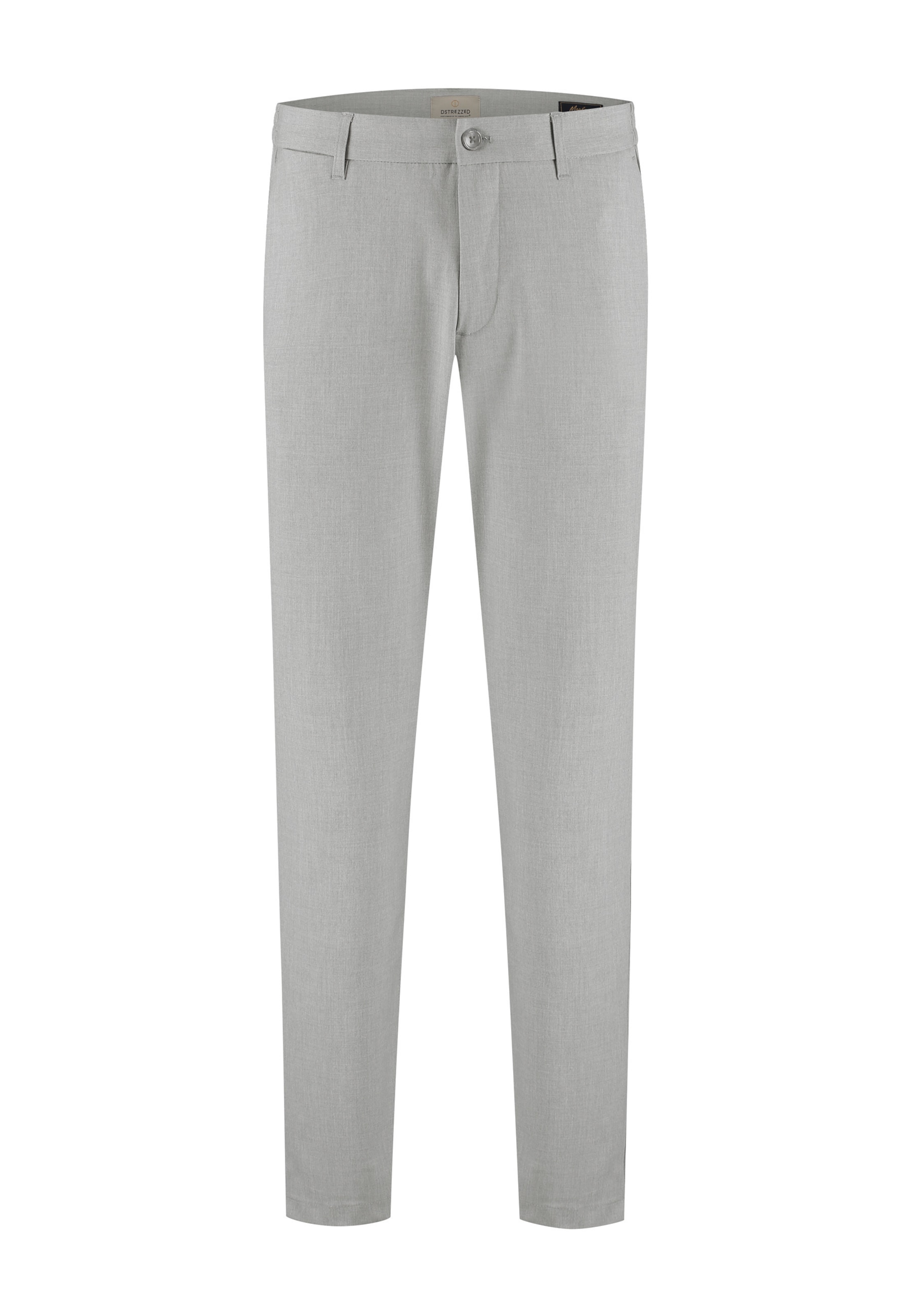 Dstrezzed Chino Pants 'Twill' in Grey: front