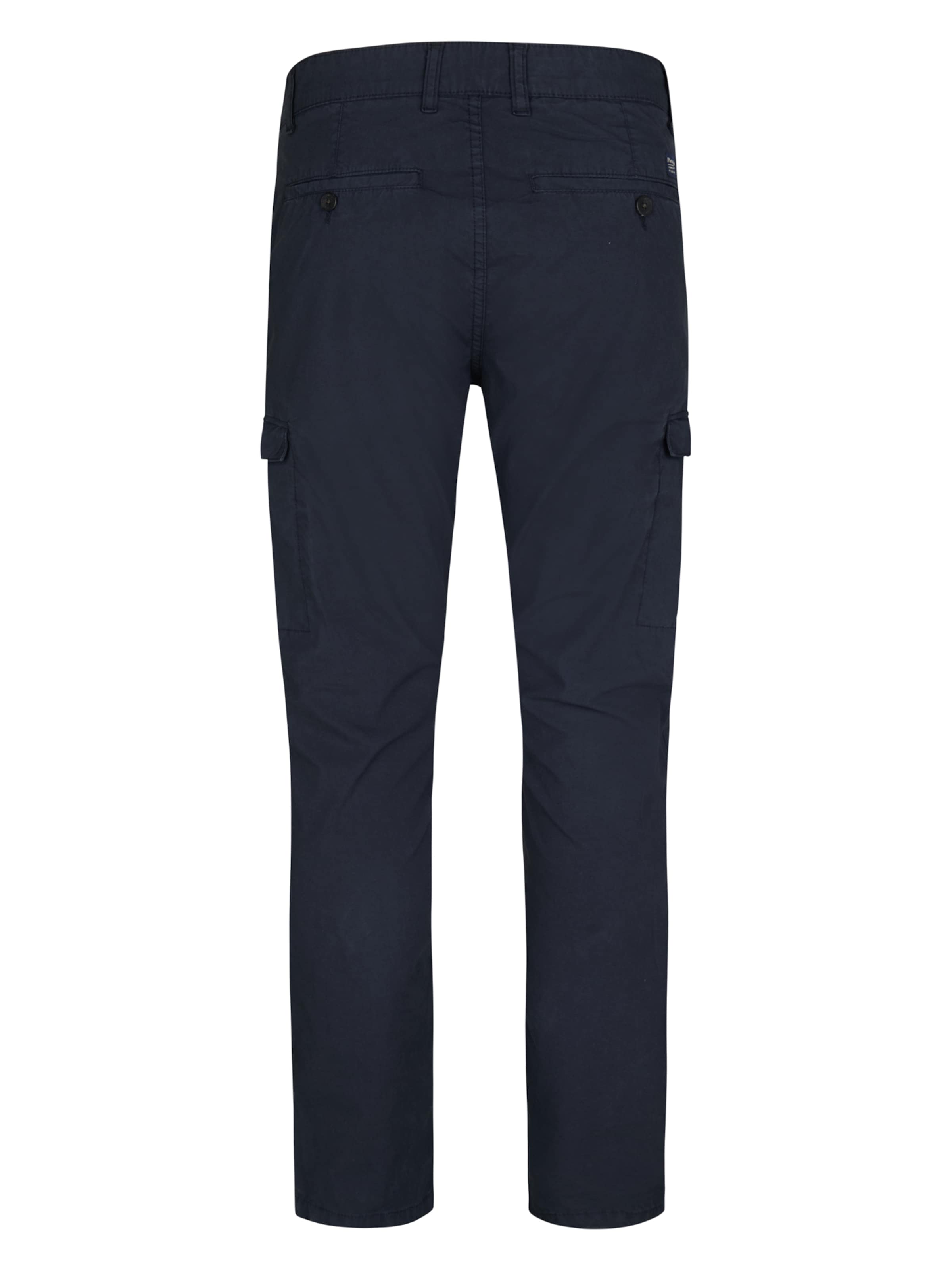 Petrol Industries Regular Cargobroek 'Fishercrest' in Blauw