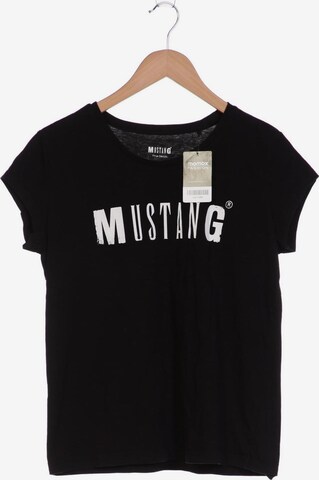 MUSTANG T-Shirt M in Schwarz: predná strana