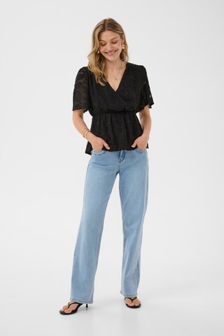 Cream - Blusa 'Sandra' en negro