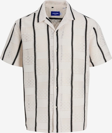 Comfort Fit Cămașă 'JORDia' de la JACK & JONES pe alb: față