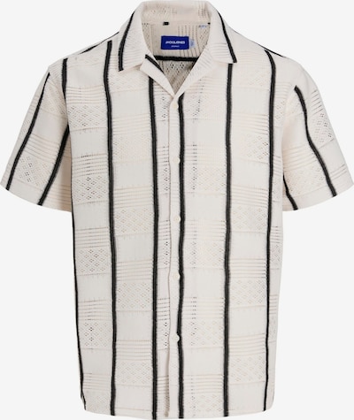 JACK & JONES Košulja 'JORDia' u crna / prljavo bijela, Pregled proizvoda