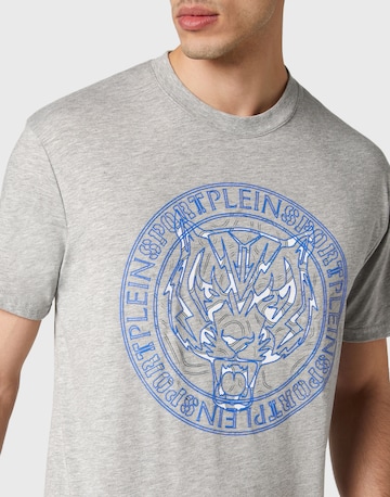 Maglietta 'Tiger' di Plein Sport in grigio